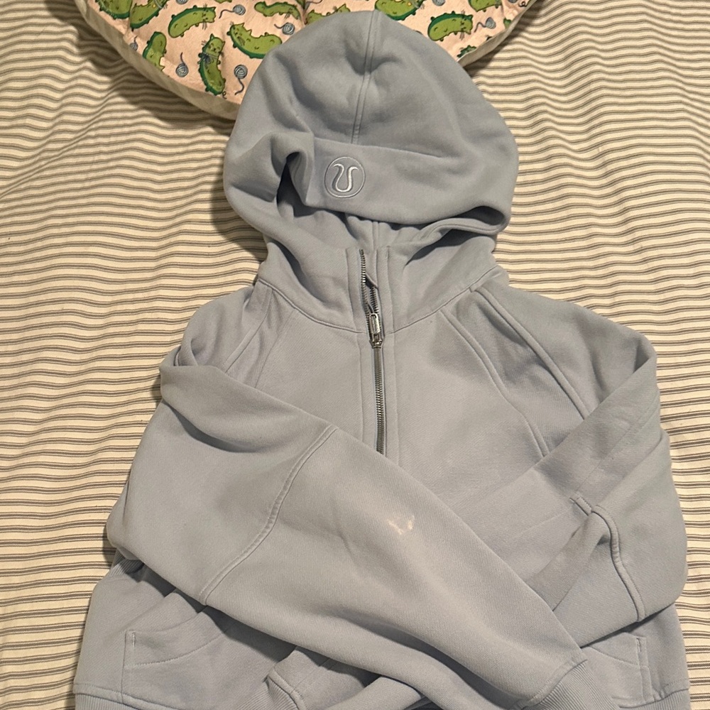 Lululemon Light Blue Scuba Hoodie
